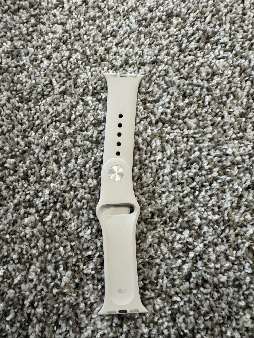 Apple Silicone Watch Band - Light Stone